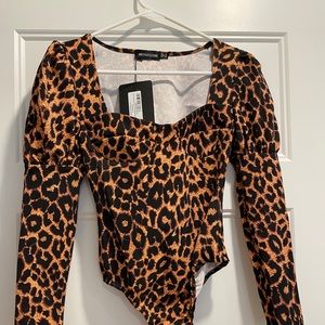 New Leopard bodysuit